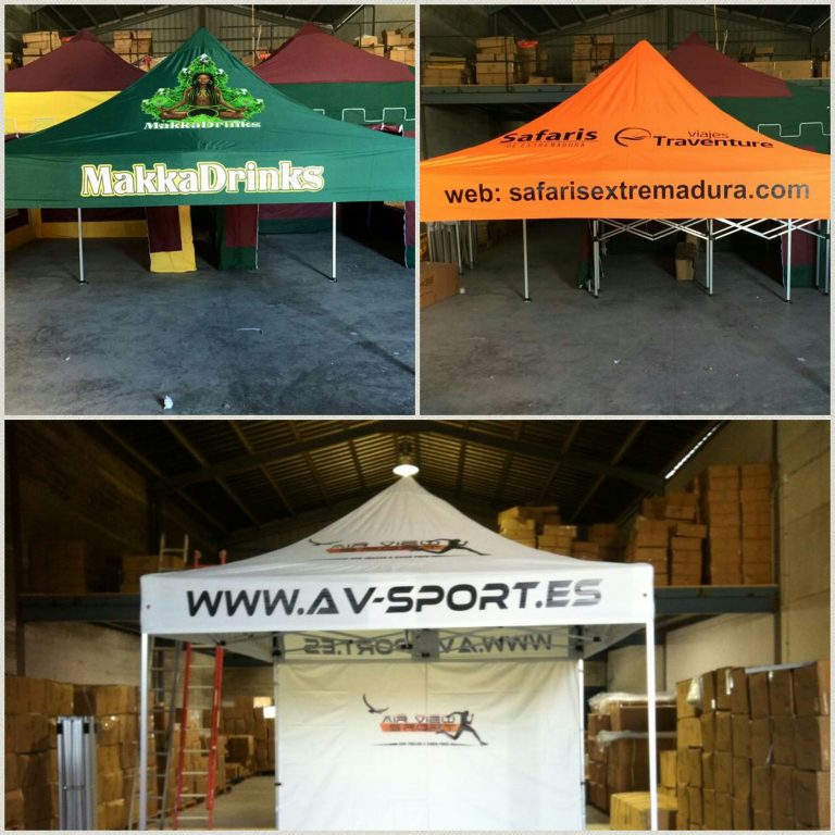 carpas plegables personalizadas