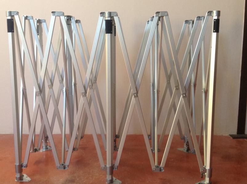 Aluminio Carpas plegables 3x6, incl. 4 Laterale (600230)